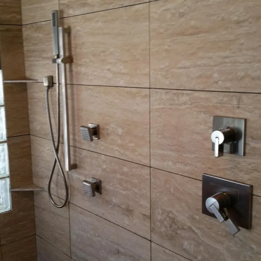 Shower fixture installation for Frozen Pipe Repair in Green
